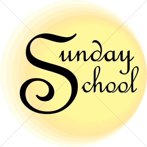 600x600 Welcome To Sunday School Clipart