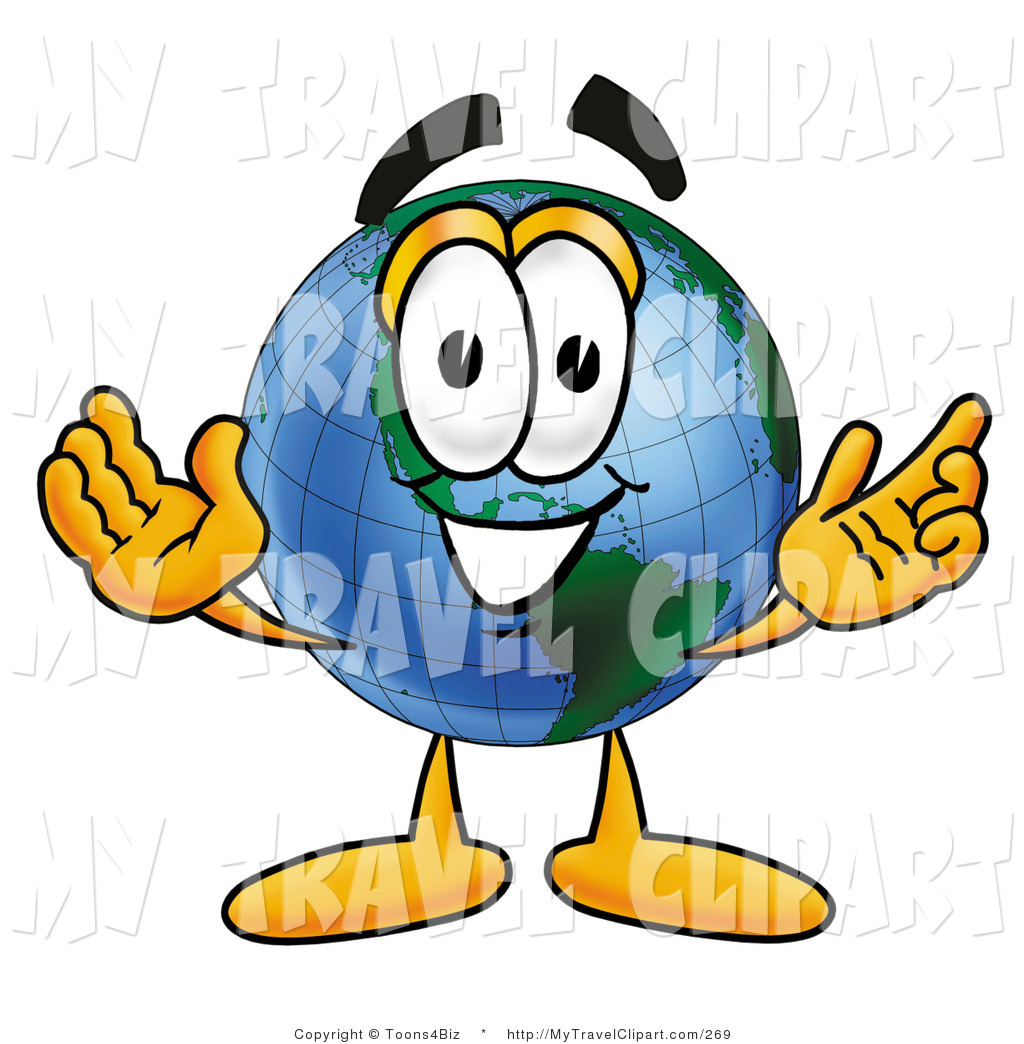 1024x1044 Clipart Of A World Earth Globe Mascot Cartoon Character