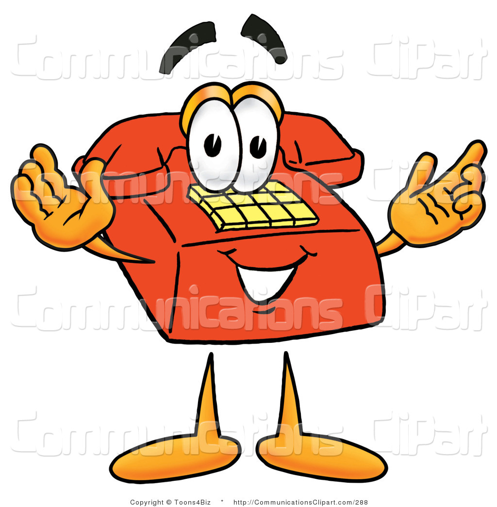 1024x1044 Communication Clipart Of A Happy Red Telephone Mascot Cartoon