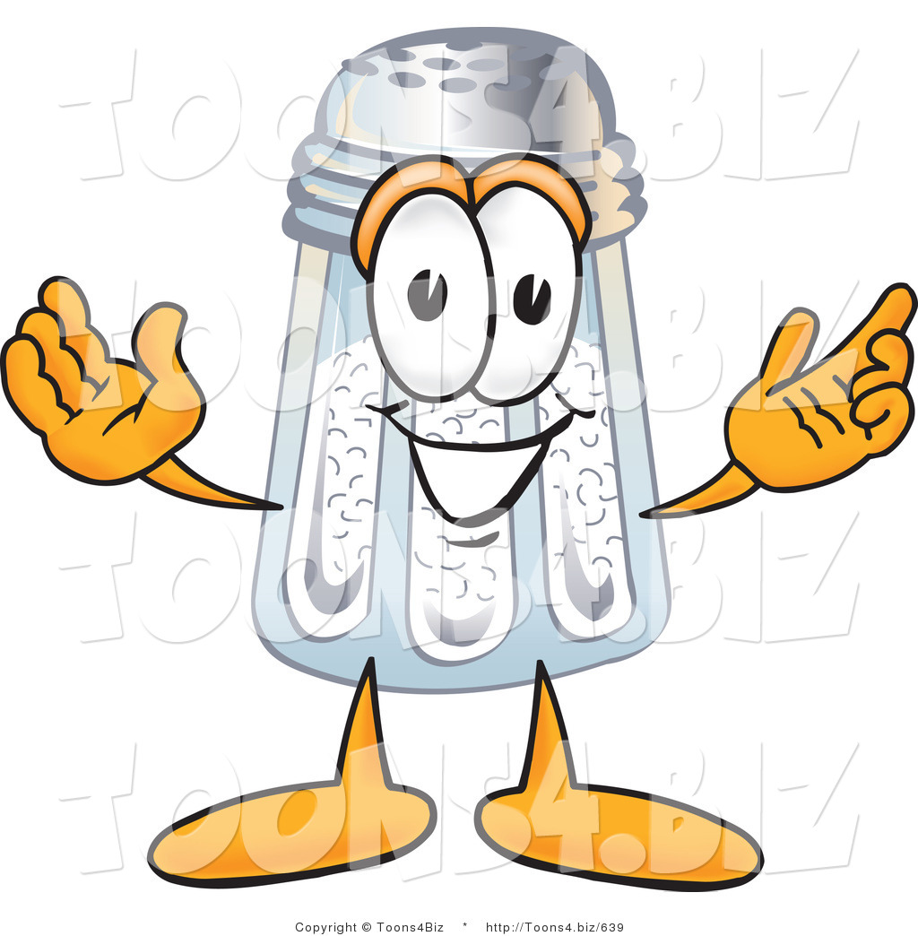 1024x1044 Vector Illustration Of A Salt Shaker Mascot With Welcoming Open