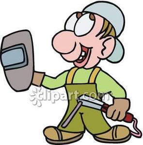 295x300 Welder Holding His Face Mask