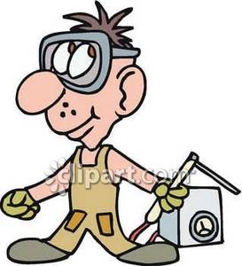 273x300 Welder Holding His Torch