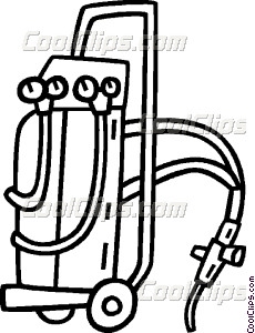 230x300 Welding Torch Vector Clip Art
