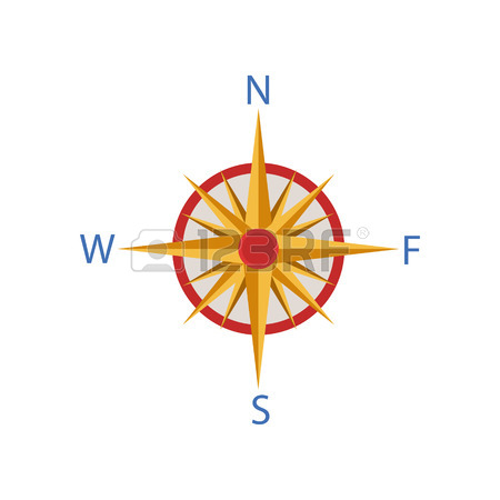 450x450 Windrose Portuguese Famous Symbol. Touristic Well Known Emblems