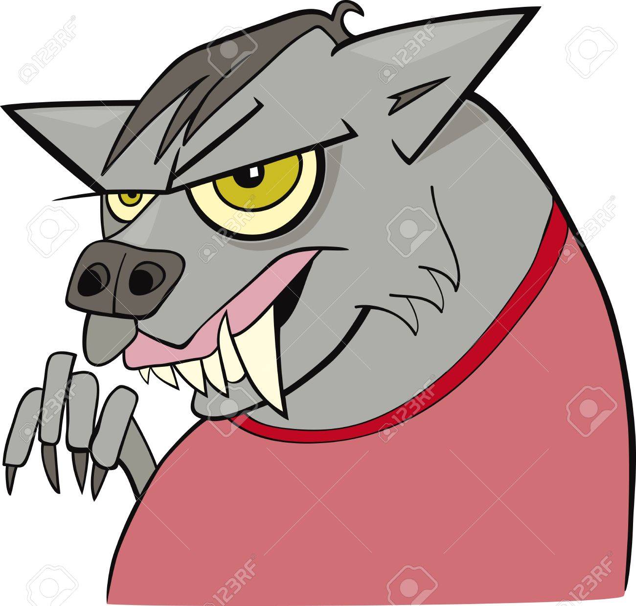 1300x1239 Cartoon Werewolf Royalty Free Cliparts, Vectors, And Stock