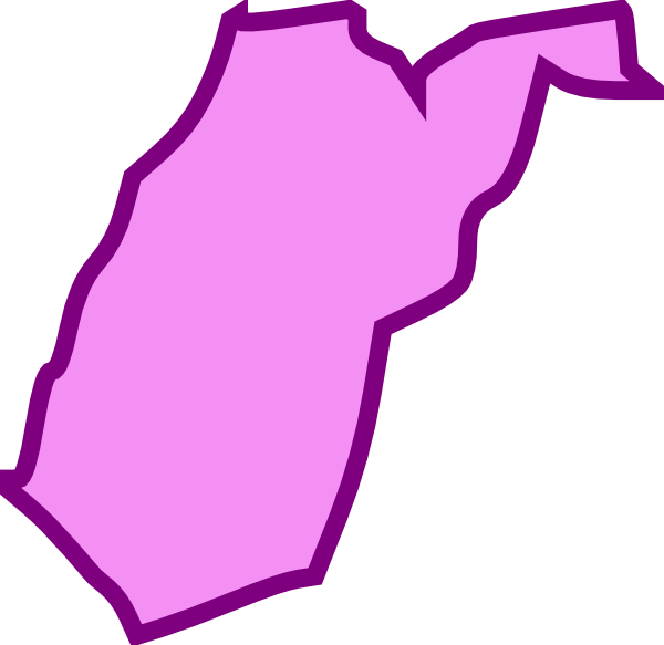 600x583 West Virginia Clip Art