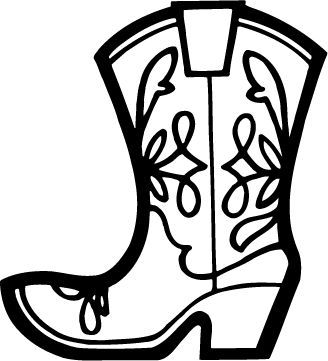 328x361 Best Cowboy Boots Drawing Ideas Cowboy Hat