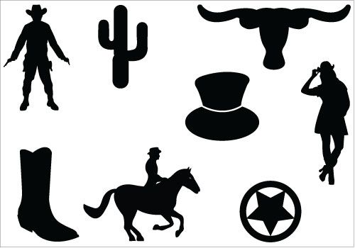 500x350 Free Wild West Clipart