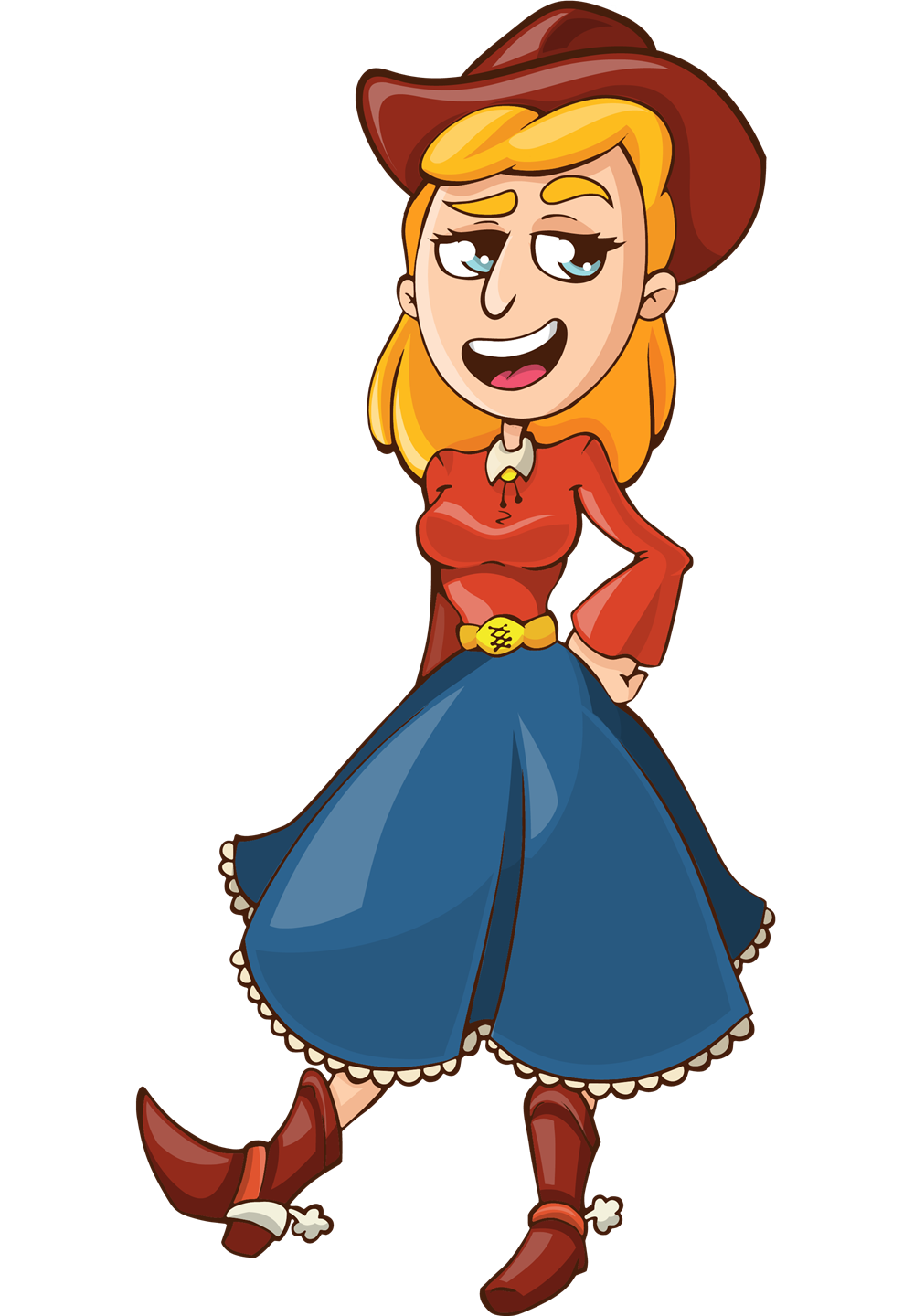 1000x1440 Western Clipart Animated