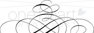 300x106 Scroll Border Clipart Wedding Accents