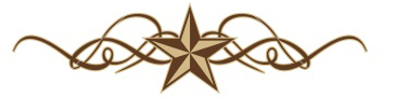 365x91 Western Star Border Clip Art