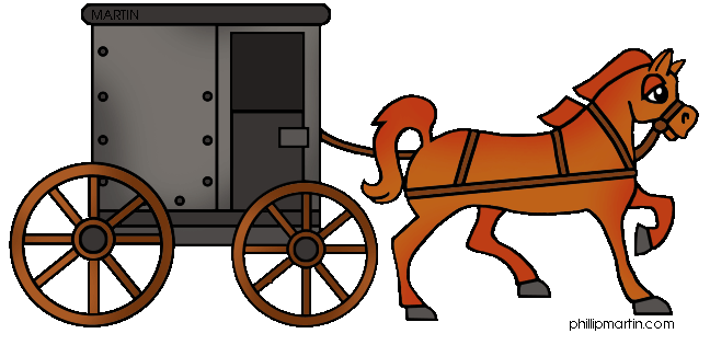 648x315 Horse And Wagon Clipart