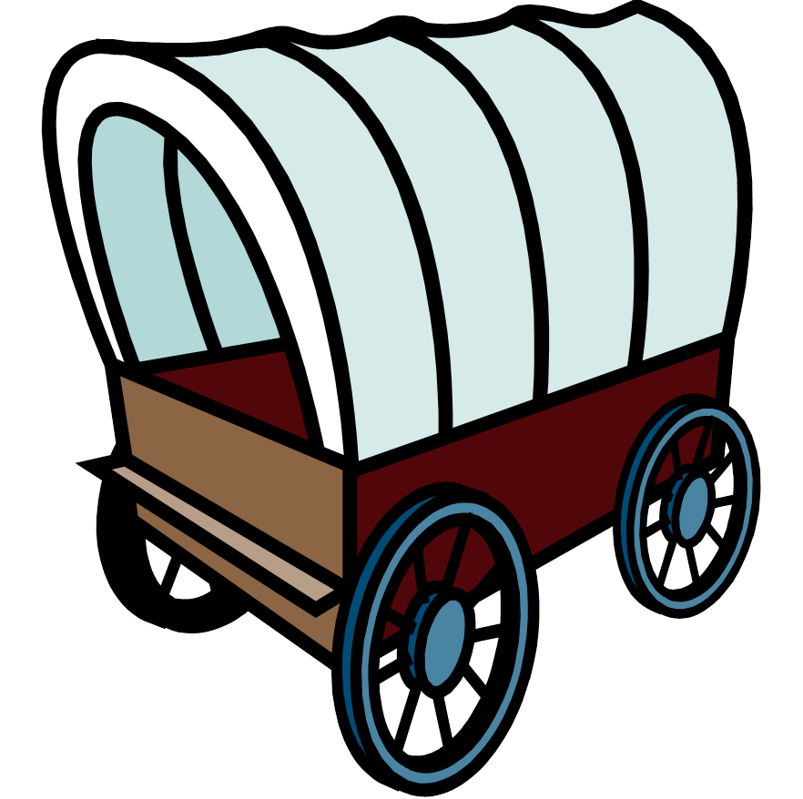 882x878 Wagon Clipart Trail Tear