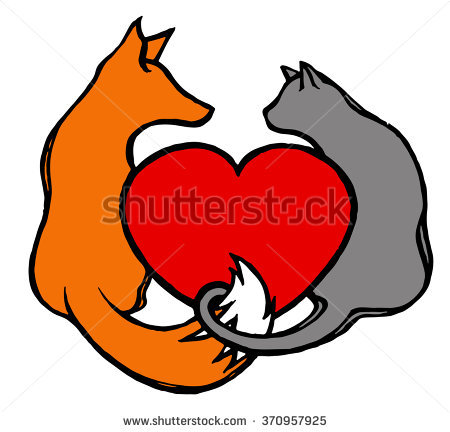 450x432 Cat Clipart Fox