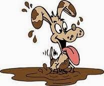 208x172 Wet Dog Smell Sally Says Eat, Sleep, Work, Read, Play