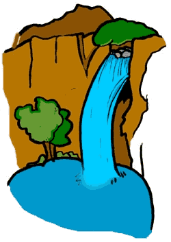 250x353 Reed Clipart Waterfall