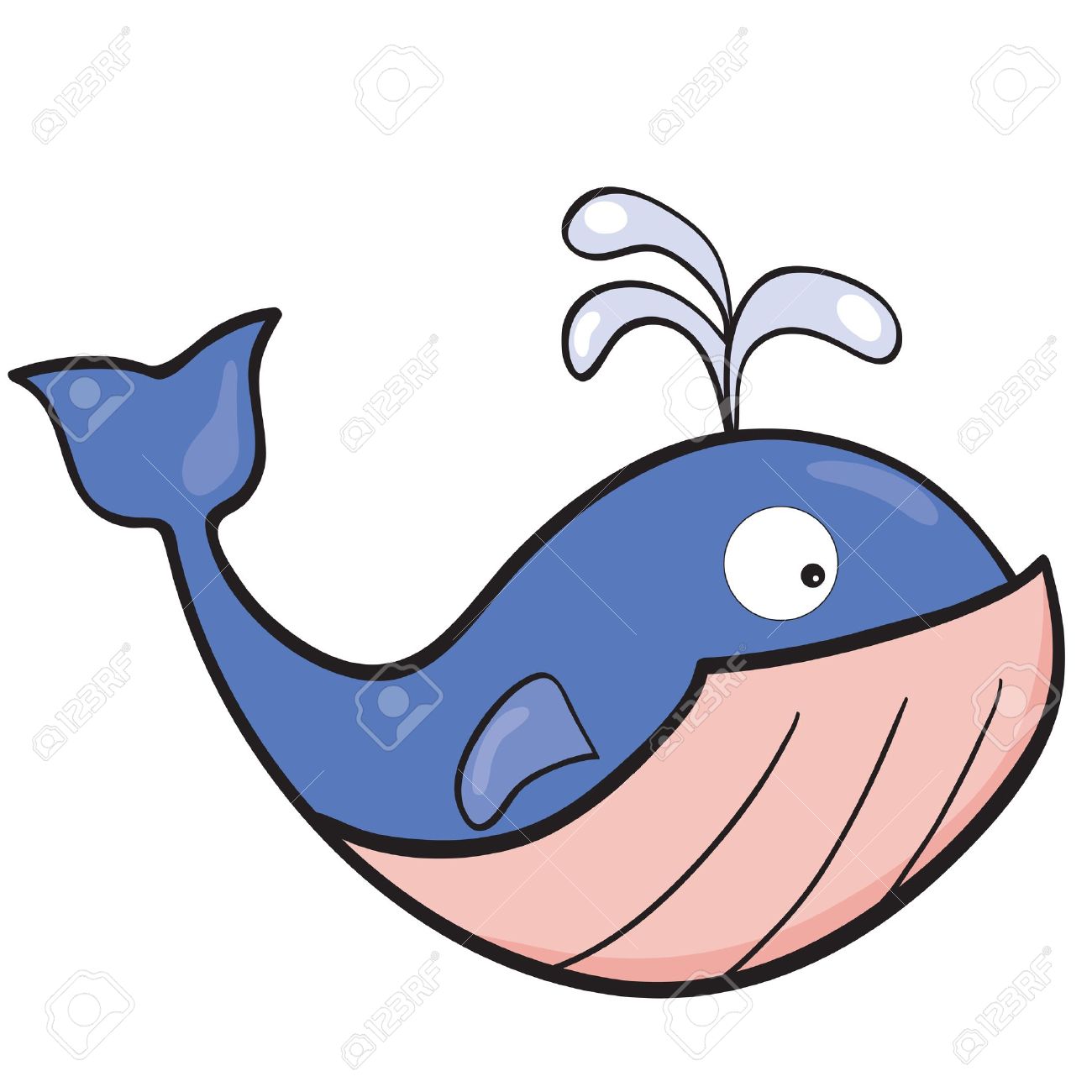 1300x1300 Blue Whale Clipart Ballena
