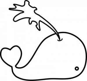 300x280 Whale Clip Art Download