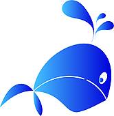 166x170 Blue Whale Clip Art