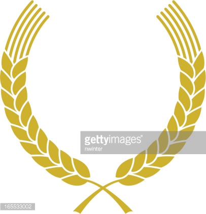 406x422 Wreath Clipart Wheat