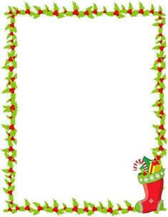 236x305 Christmas Garland Border Kartki Garlands, Border