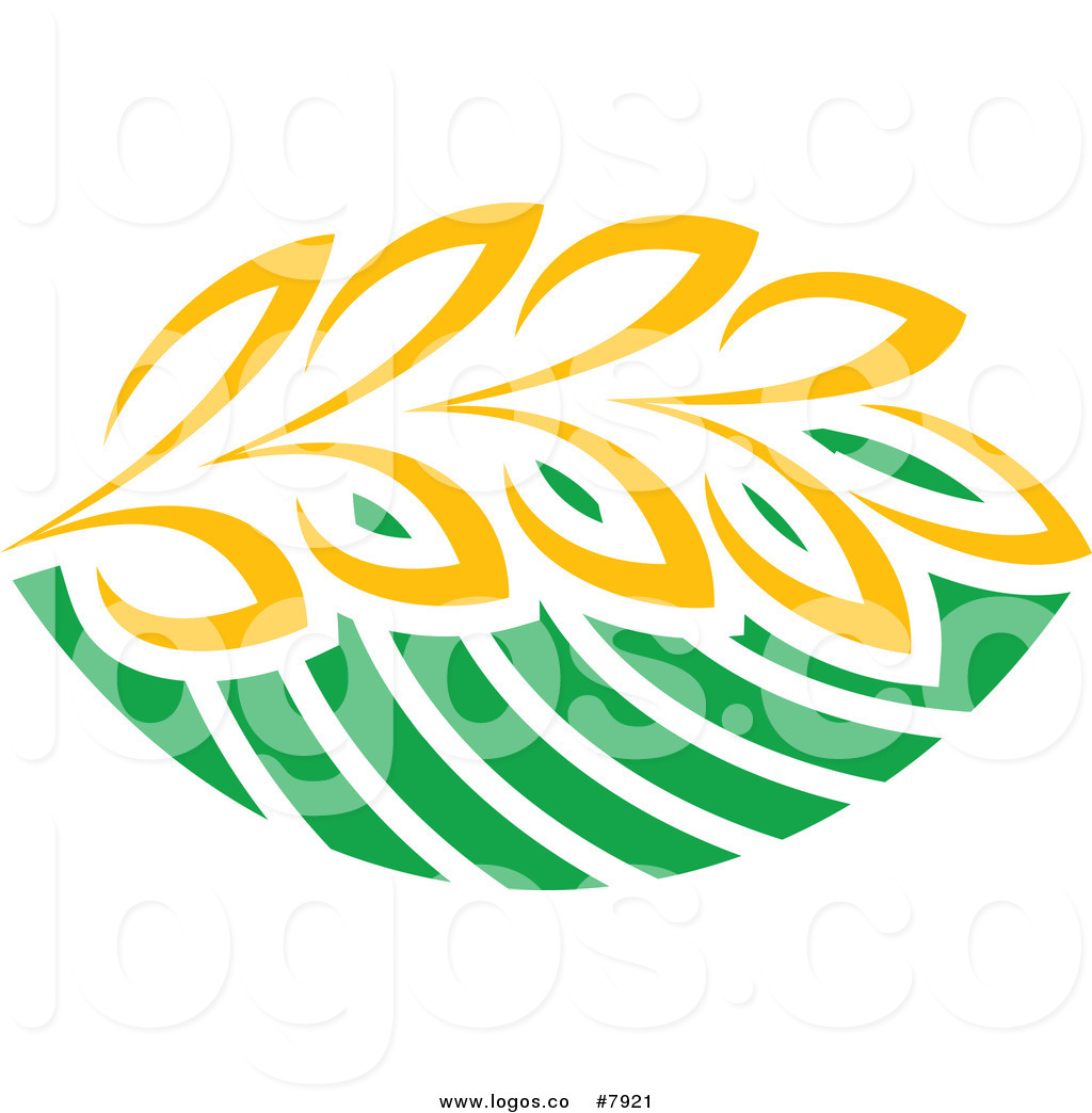 1024x1044 Royalty Free Clip Art Vector Strand Of Wheat And Leaves Logo By