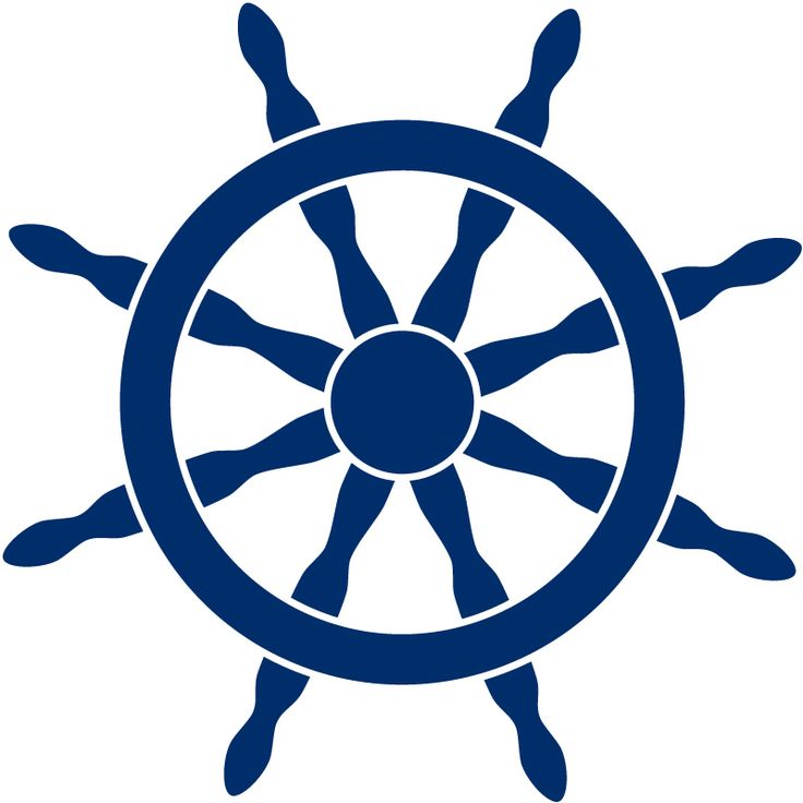 736x736 Navy Clipart Ship Steering Wheel