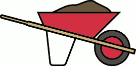 269x131 Wheelbarrow Clip Art Download