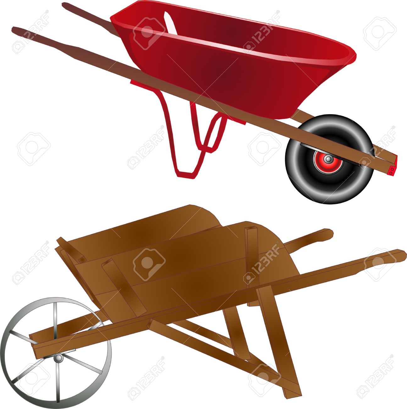 Wheelbarrow Clipart | Free download on ClipArtMag