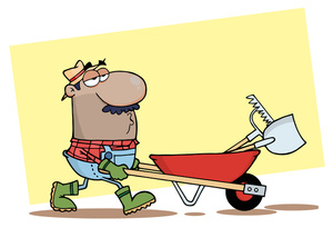 300x205 Gardening Clipart Image