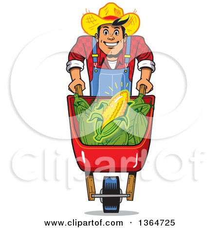 450x470 Royalty Free (Rf) Wheelbarrow Clipart, Illustrations, Vector
