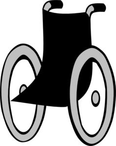 237x298 Plain Wheelchair Clip Art