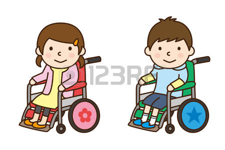 450x300 Child Clipart Wheelchair