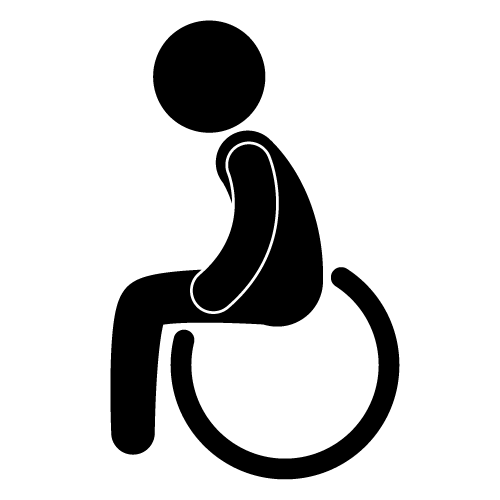 500x500 Clipart Disability People