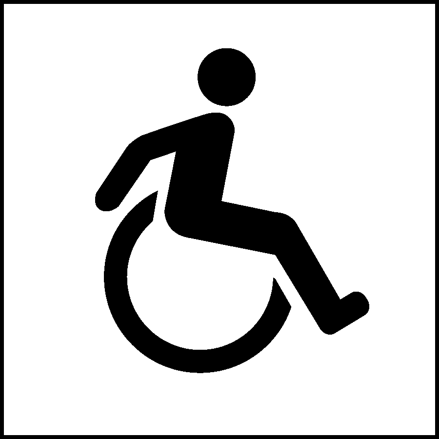 900x900 Clipart Wheelchair Image