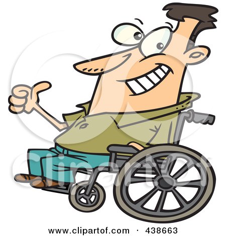 450x470 Royalty Free (Rf) Wheel Chair Clipart, Illustrations, Vector