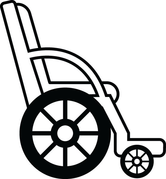 557x600 Wheelchair Clipart The Cliparts 2