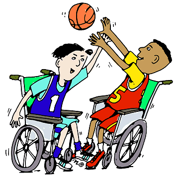 356x360 Wheelchair Basketball Clipart Panda