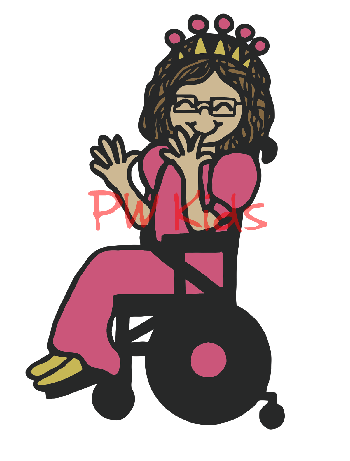 1200x1581 Girl Clipart Wheelchair