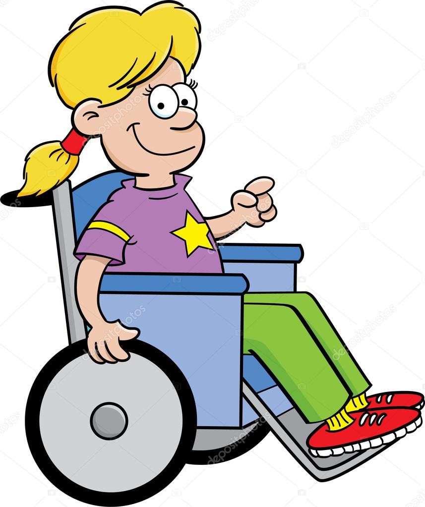 857x1023 Girl Wheelchair Stock Vectors, Royalty Free Girl Wheelchair