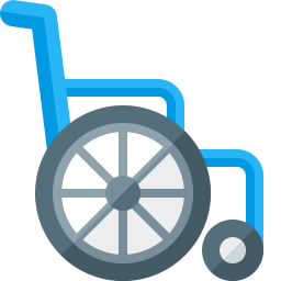 256x256 Iconexperience G Collection Wheelchair Icon