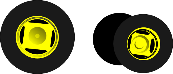 600x259 Tractor Wheels Clip Art