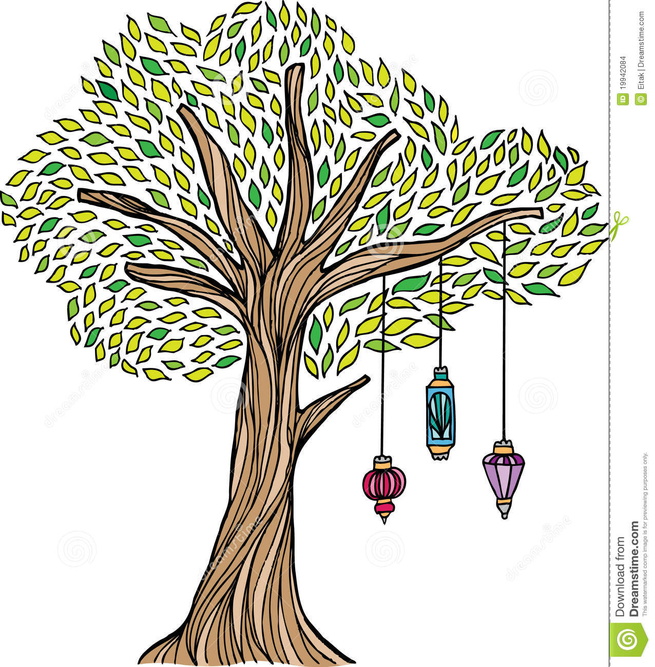 1276x1300 Lantern Clipart Tree