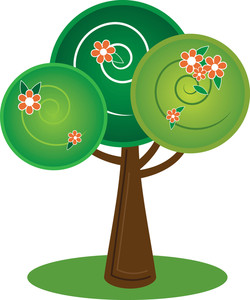 250x300 Trees Clipart Image
