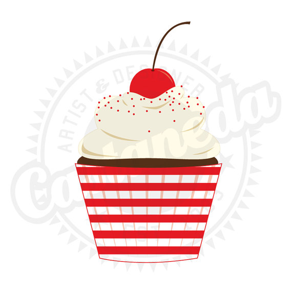570x570 Red Cupcake Clipart, Explore Pictures