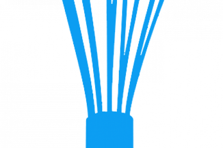 450x300 Whisk Clip Art Blue