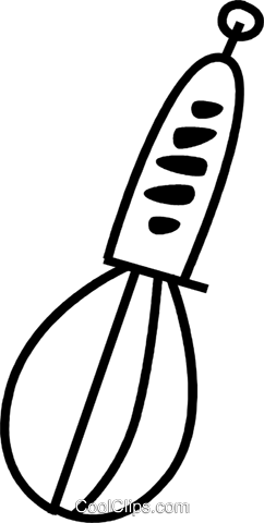 242x480 Whisk Royalty Free Vector Clip Art Illustration Vc044995