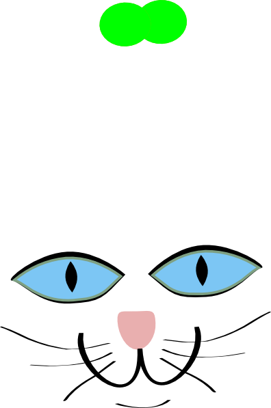 396x597 Cat Features Blue Eyes Clip Art