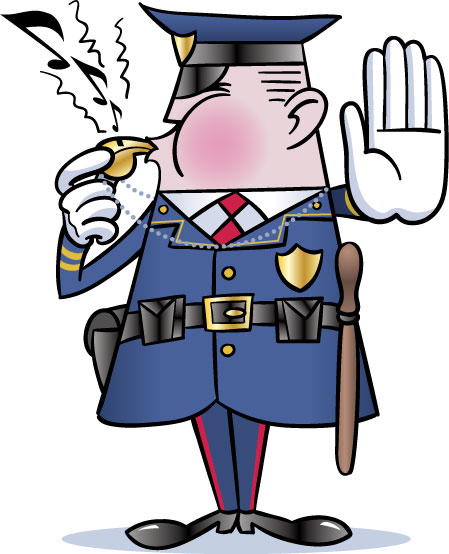 449x554 Cop Blowing Whistle (Clipart) Clipart Panda