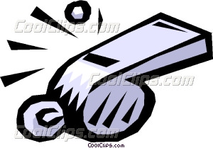 300x209 Whistle Vector Clip Art